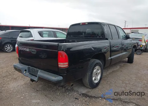 2002 Dodge Dakota Sport из США, поврежденный, VIN 1B7HL38X72S719556